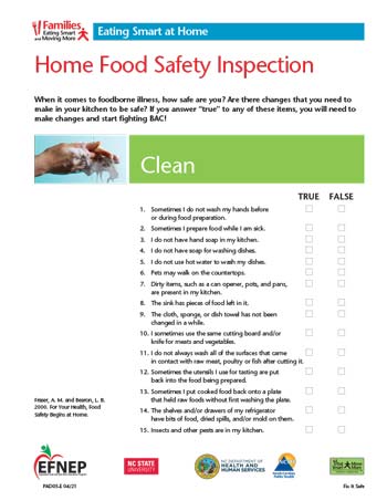 EFNEP_Handout-Home_Food_Safety_Inspection