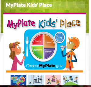MyPlate site 