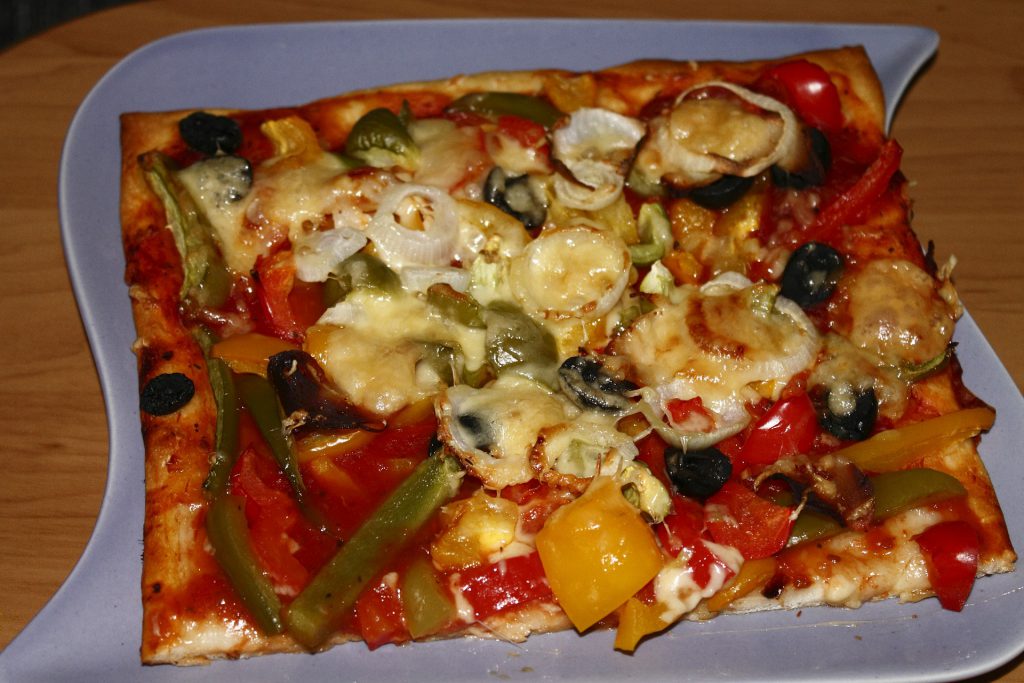 vegetable pizza