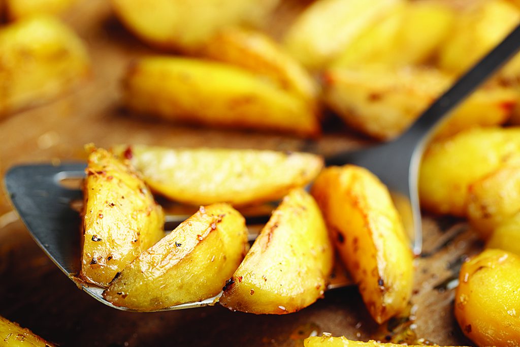baked potato fries