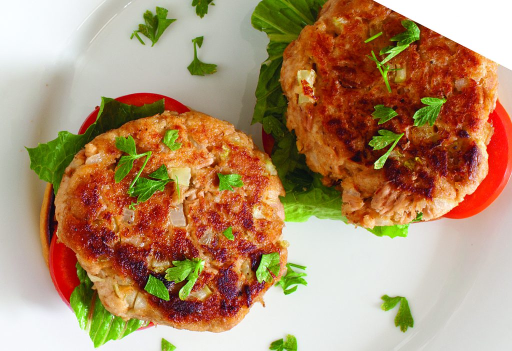 salmon burgers