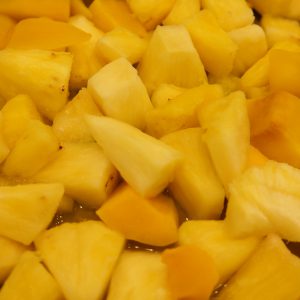 chunks of pineapple