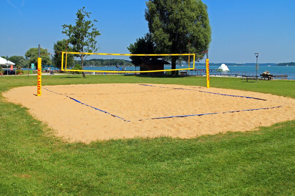 volleyball court