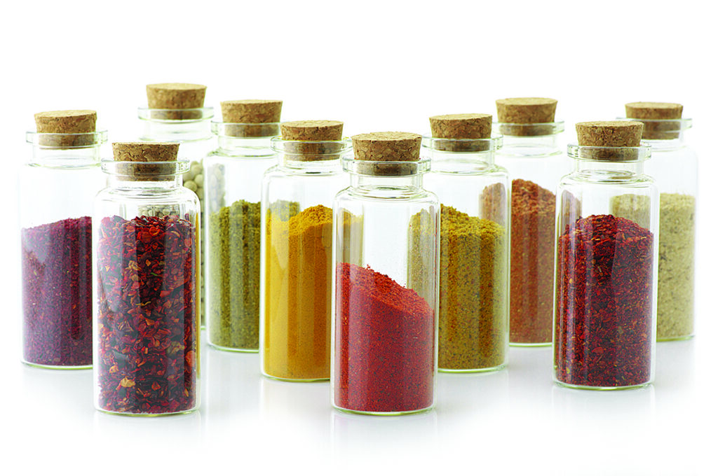 spice bottles