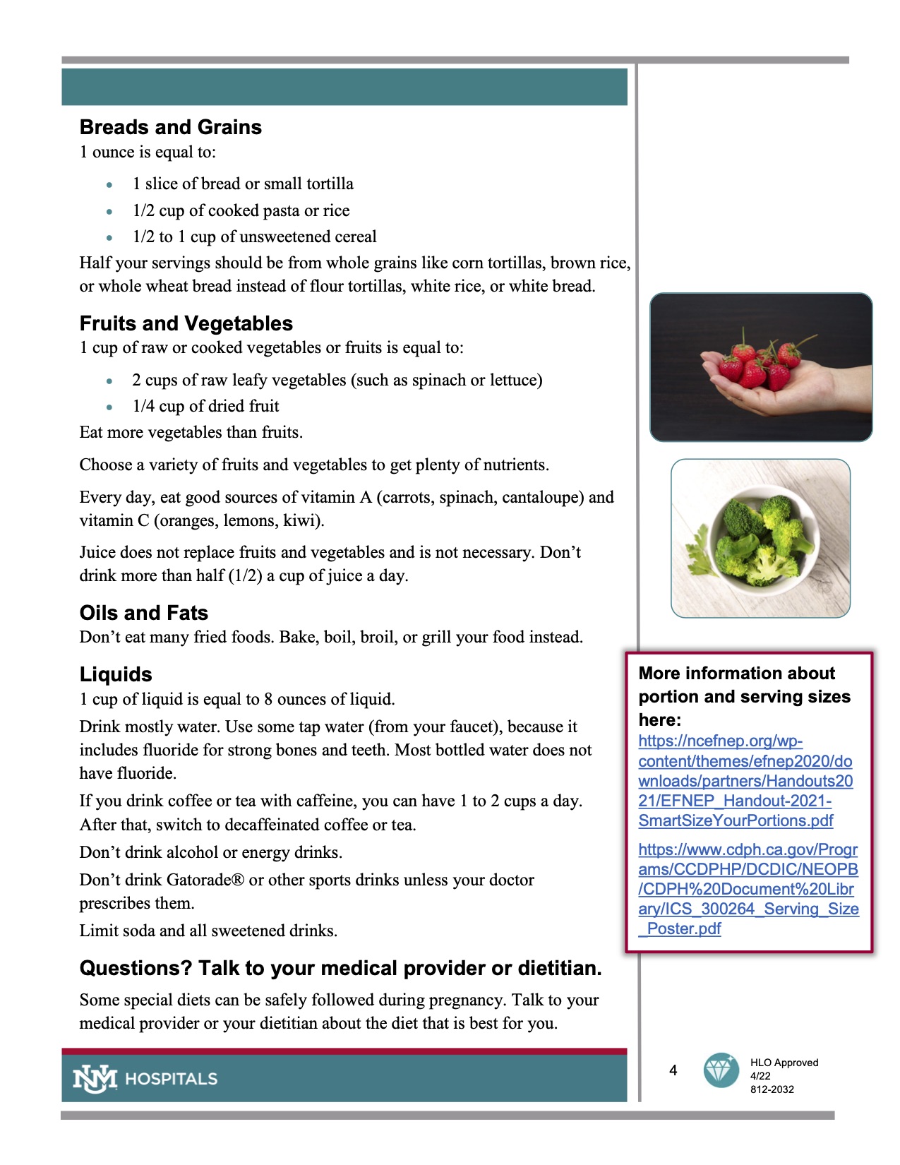 La Nutrición Durante El Embarazo - Efnep - Expanded Food And Nutrition 